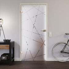 Komplettset Glastür Design