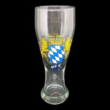 Weizenglas Bayern Raute Wappen