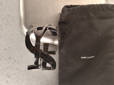 Original Yves Saint Laurent Armband Armreif YSL Logo schwarz Topzustand ❤️