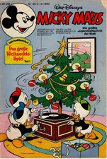 Micky Maus Heft Nr. 49 1980 Walt Disney Egmont Ehapa Verlag GmbH Vintage Retro