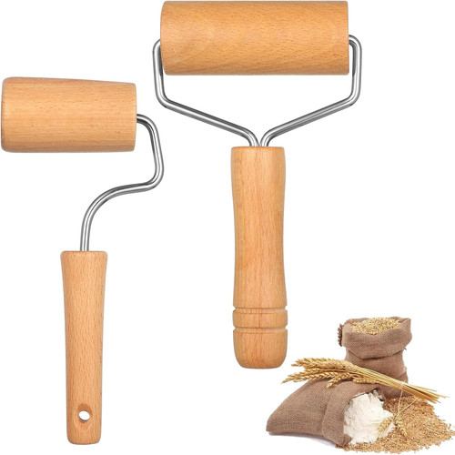 Holz teigrolle für pizza - holz-teigrolle,