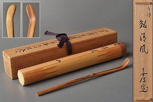 Japanischer bambus chashaku - bambus,