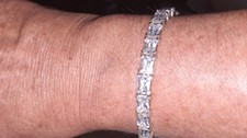 Tennisarmband 925 silber mit - tennisarmband,
