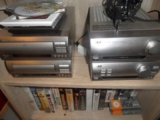 JVC Stereoanlage EX90 4 Geräte und FB und alle Kabel Top