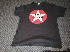 THE CLASH T-SHIRT 2012 Punk Rock Used Size M