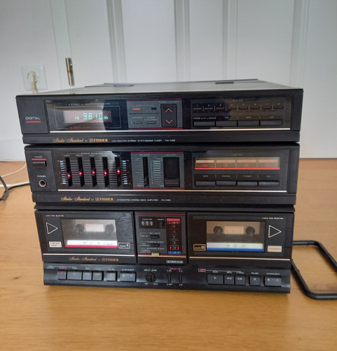 Fisher stereo deck verstärker - fisher, stereo-deck-verstärker