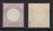 Deutsches Reich 1872; 1/4 Gr