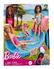 Barbie Puppe mit Pool und