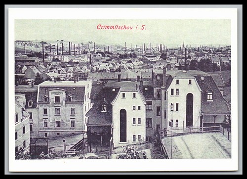 Ansichtskarte crimmitschau - ansichtskarte, in