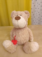 NICI Teddybär Herz Tasche Plüsch Stofftier ca. 35cm Braun Love Bär Schlenker 