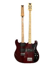 Shergold 12/4 Doubleneck, 12saitige Gitarre/Bass, Genesis Rutherford