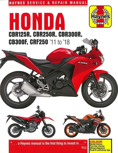 Haynes handbuch honda cbr300r - handbuch,