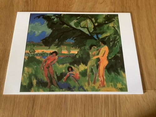 Postkarte ernst l - postkarte,,