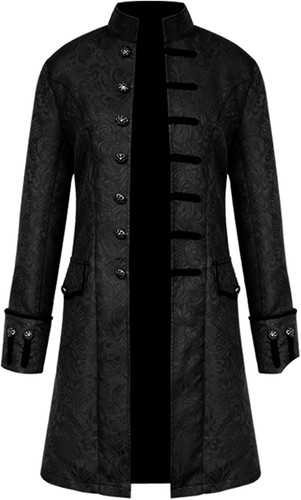 Herren steampunk mantel gothic - mantel,
