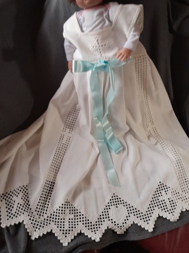 Handarbeit taufkleid 74 - taufkleid, gr
