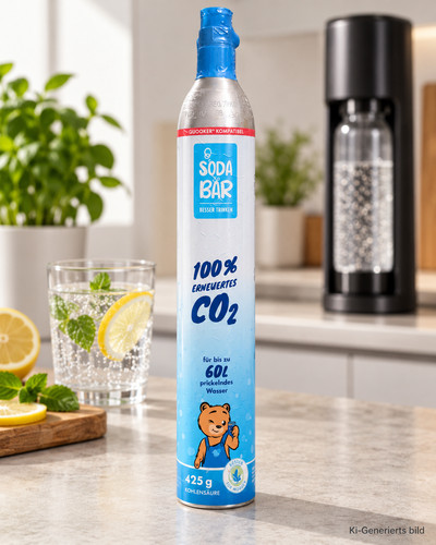 Soda bär co2 zylinder - zylinder, 425g