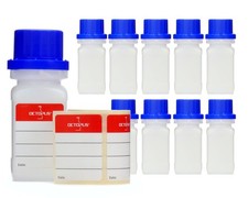 10x 50ml Weithalsflaschen