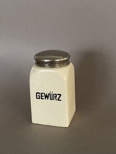 Alte Vorratsdose Gewürzdose