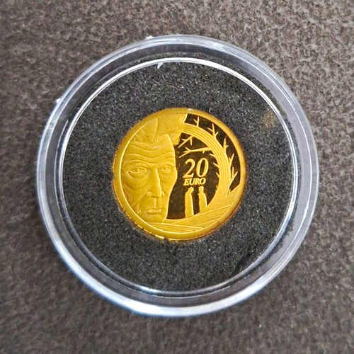 Goldmünze 999 feingold - , 999,9