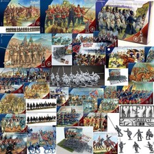 Perry 28mm (1:56) Unlackiert Plastik Figur Sets – Mittelalterlich Zu WWII Heere