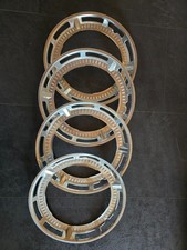 Radzierringe 13 Zoll Aluminium verchromt Ford Mercedes Opel VW Citroen 