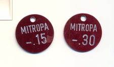 (Nr. 360 ) 2 x DDR-Mitropa-Marken