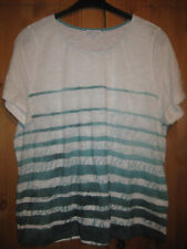 GINA LAURA Damen T-Shirt Gr.XL  gestreift Top neu leicht "Sommer"