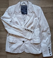 Elfenbeinfarbener blazer von - elfenbeinfarbener,