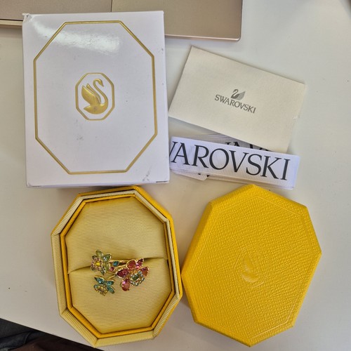 Swarovski ring gold idyllie - swarovski,