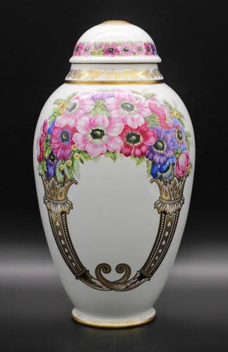 Hutschenreuther deckelvase - hutschenreuther,