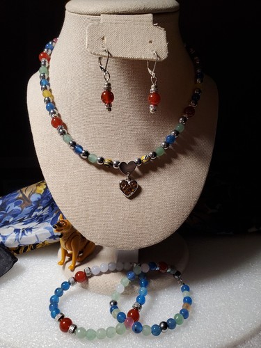 Halskette collier mit - halskette,