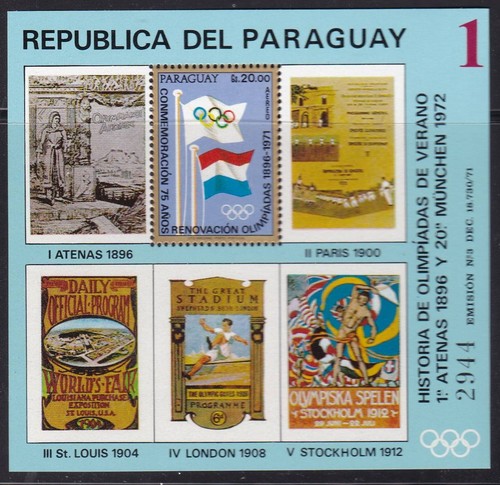 Paraguay 1972 2310 - 1972,, block