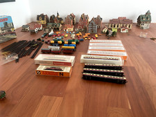 Fleischmann Modell Eisenbahn großes Konvolut (piccolo 7375 und Zubehör)