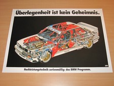 Bmw e30 poster - m3,
