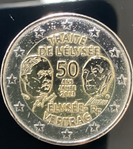 Euro münze jahre - jahre, elysee