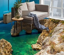 3D Stein See C6078 Fußboden