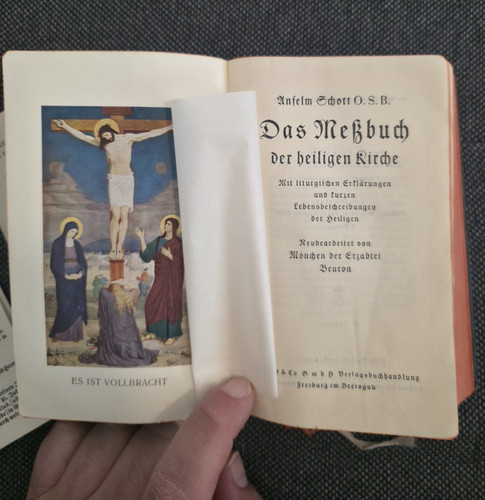 Anselm schott messbuch - anselm, o.s.b.