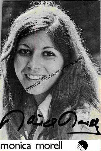 Original autogramm monica - autogramm,
