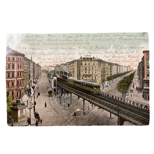 Postkarte berlin hochbahn - berlin,