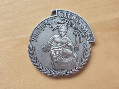 Geocoin project geogames - -, project: