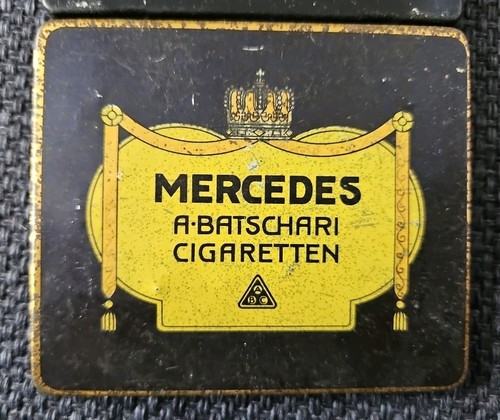 Zigarettenschachtel mercedes - zigarettenschachtel,