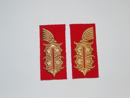 Rot general kragenspiegel - rot, nva