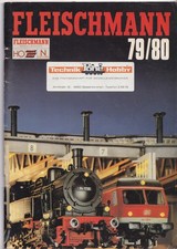 Fleischmann 1979 Vintage Modellbau-Katalog Prospekt 79/80 H0 Modelleisenbahn +PL