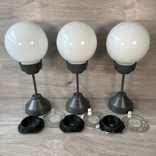 Ikea Deckenleuchte X3 Vitemolla weiß Kugel rund Hängelampen 3er Set