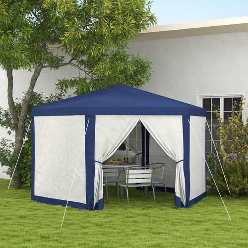 Outsunny pavillon 4x3m - pavillon,