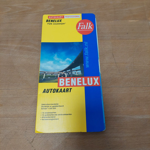 Falk länderkarte benelux - länderkarte,