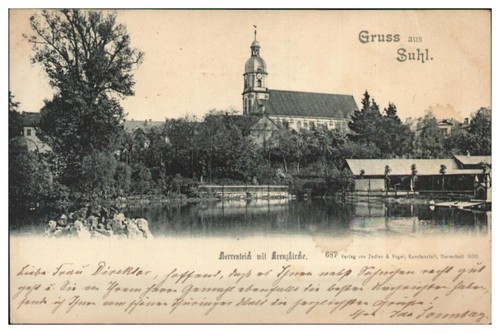 V9994 985 gruß aus suhl - gruß,