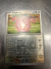 Pokémon TCG Chansey scharlachrot & violett Basis Set 144/198 Reverse Holo Common