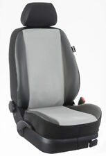 Renault Twingo ab 2014 Maß Vordersitzbezüge Pilotsitze: Kunstleder/Stone/sch