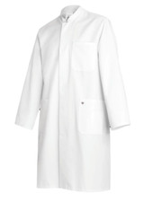 BP Med & Care® Herrenmantel weiß Arzt Kittel Mantel Medizin Pflege